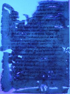 Folio 2 verso du codex (palimpseste) - Unknown